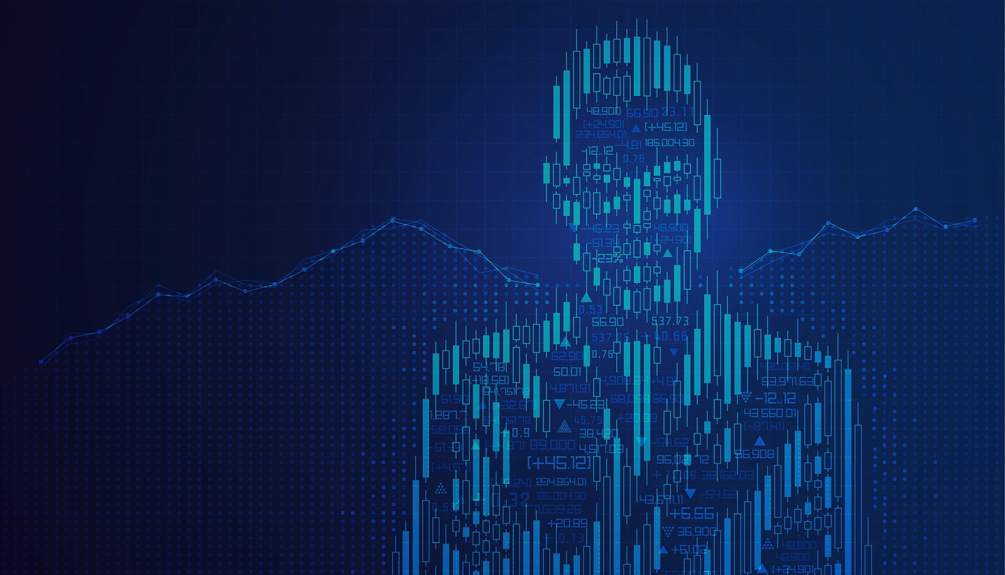 Hintergrundgrafik von Trade App Era